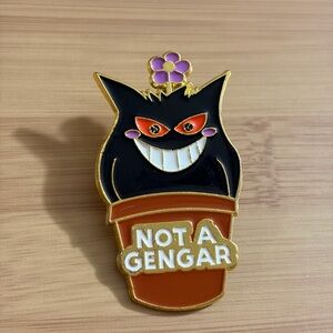 Pokémon Not A Gengar Enamel Pin